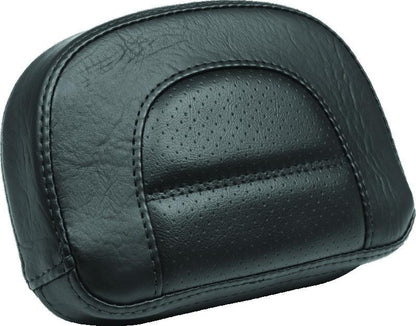 Mustang Motorcycle Mustang 01-08 Honda VT750DC Spirit Wide Touring 1PC Seat w/ Driver Backrest - Black