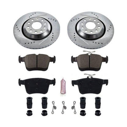 PowerStop Power Stop 17-18 Audi RS3 Rear Z23 Evolution Sport Brake Kit