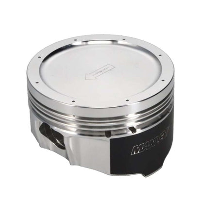 Manley Performance Manley 4.6L Ford Modular (2/4 Valve) 3.552in Bore 1.2in CD 11cc Turbo Tuff Dish Pistons - Set of 8
