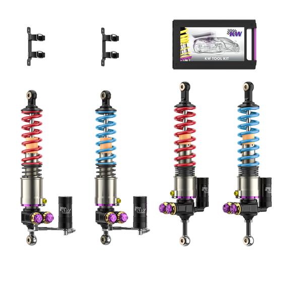 KW 3097140A Coilover kit V5 <br>(Porsche Carrera GT Edition) w. HLS 4 Hydraulik Liftsystem