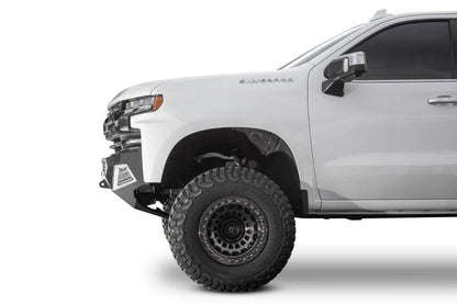 Addictive Desert Designs 2019 Chevrolet Silverado 1500 SF Front Bumper w/ Winch Mount&Sensor Cutout