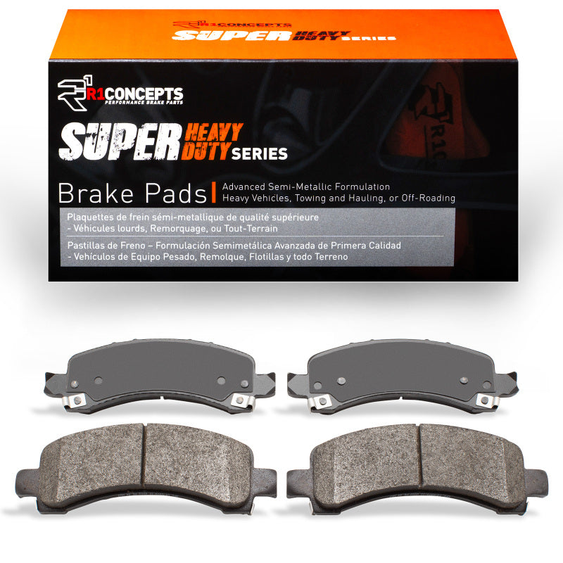 R1 Concepts R1 02-14 Cadillac Escalade Rear Super Duty Brake Pads