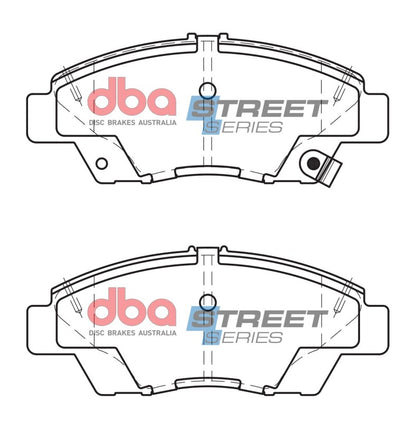 DBA 11-15 Honda CR-Z Street Series Front Brake Pads