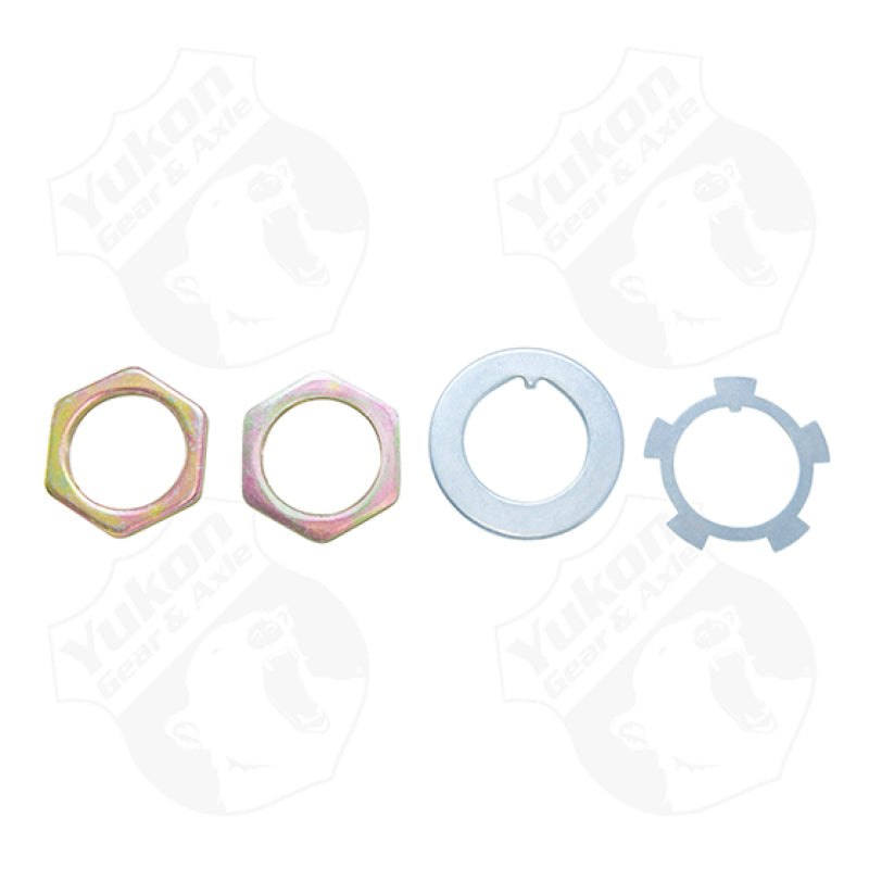 Yukon Gear & Axle Yukon Gear Toyota Front Spindle Nut and Washer Kit