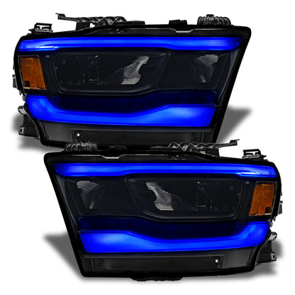 ORACLE Lighting Oracle 19-21 Dodge RAM 1500 RGB+W Headlight DRL Kit- Reflector LED Headlights - 2
