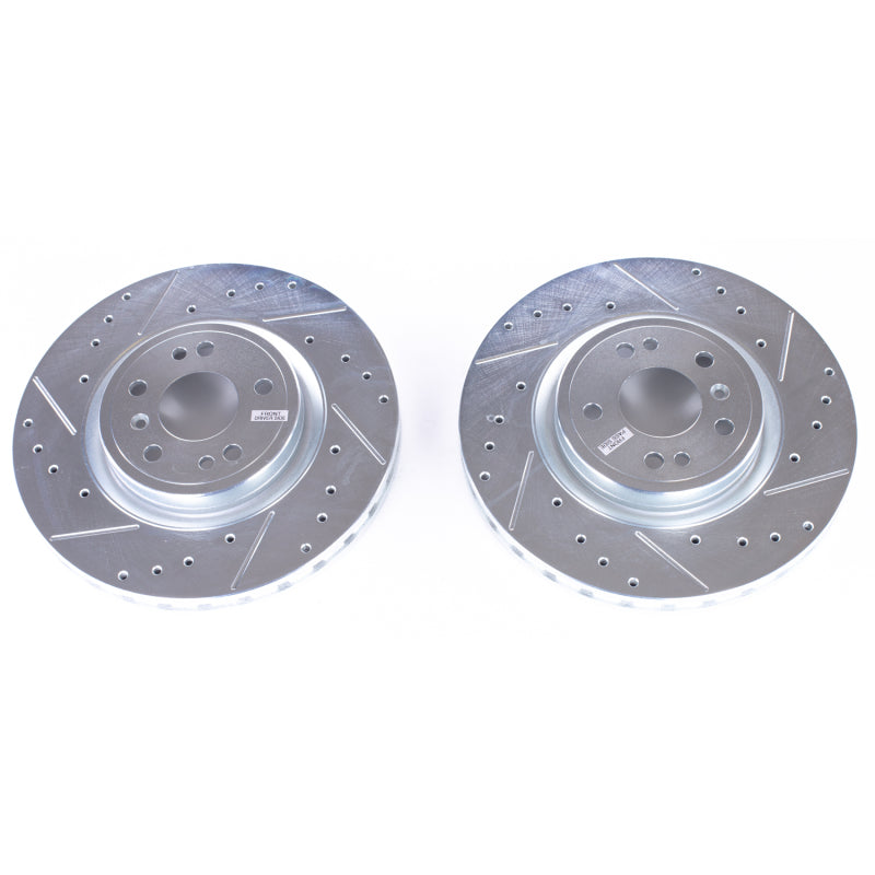 PowerStop Power Stop 2018 Mercedes-Benz GLE350 Front Evolution Drilled & Slotted Rotors - Pair