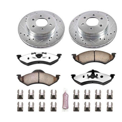 PowerStop Power Stop 00-02 Dodge Dakota Front Z36 Truck & Tow Brake Kit
