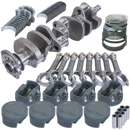 Eagle Chevy 350 3.750in Crank 6.000in I-Beam Rods -16cc 4.040in Pistons Rotating Assembly