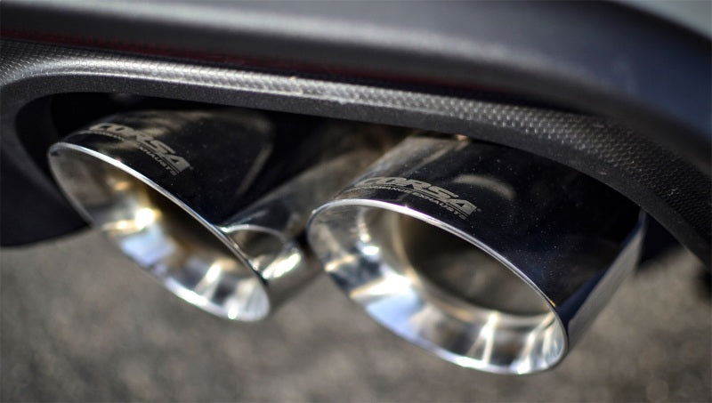 CORSA Performance Corsa 2018-2023 Ford Mustang GT Fastback 5.0L 3in Sport Axle-Back Exhaust w/ 4in Polished Tips
