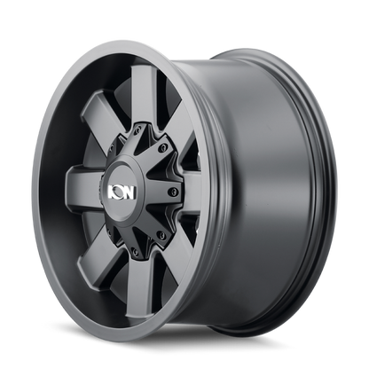 ION Wheels ION 141 17x9 / 8x165.1 BP / 18mm Offset / 125.2mm Hub Satin Black Wheel