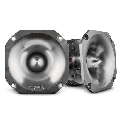 DS18 4in Super Bullet Tweeter Neodymium 250 Watts RMS 1.5in PEI Vc 4 ohm Silver