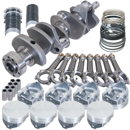 Eagle Chevy 454 1Pc 4.250in Crank 6.385in I-Beam Rod -3cc Flat Top 4.350in Pistons Rotating Assembly