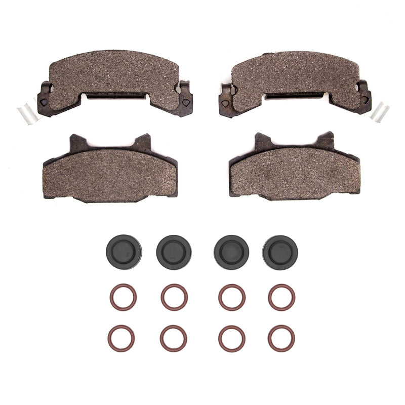 DFC 83-87 Chevrolet Chevette Front 4000 HybriDynamic Brake Pads and Hardware Kit