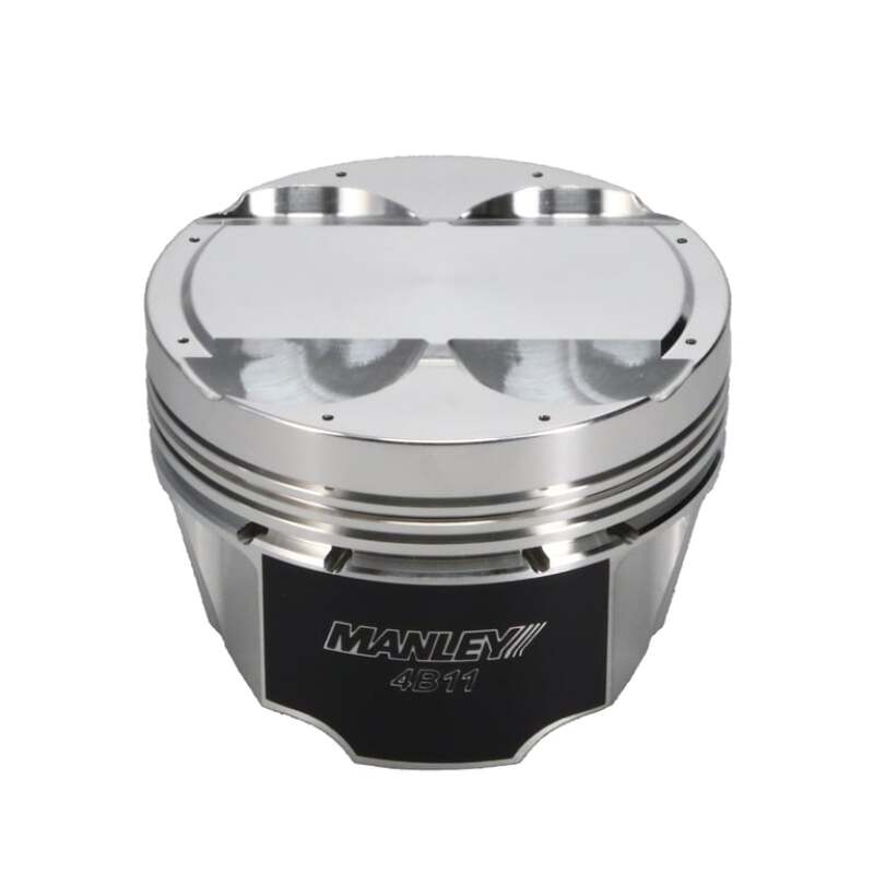Manley Performance Manley Mitsubishi 4B11 86.5mm Bore 10.0:1 CR +2cc Dome Turbo Tuff Piston Set w/ Rings