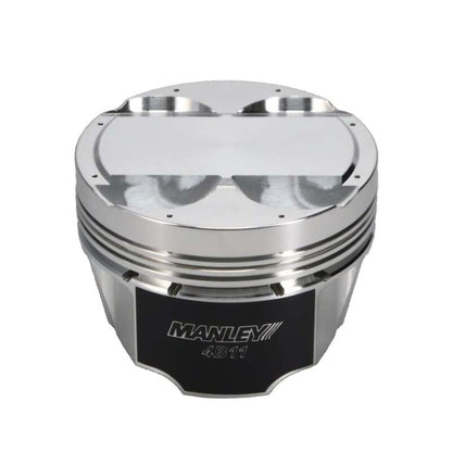 Manley Performance Manley Mitsubishi 4B11 86.5mm Bore 10.0:1 CR +2cc Dome Turbo Tuff Piston Set w/ Rings