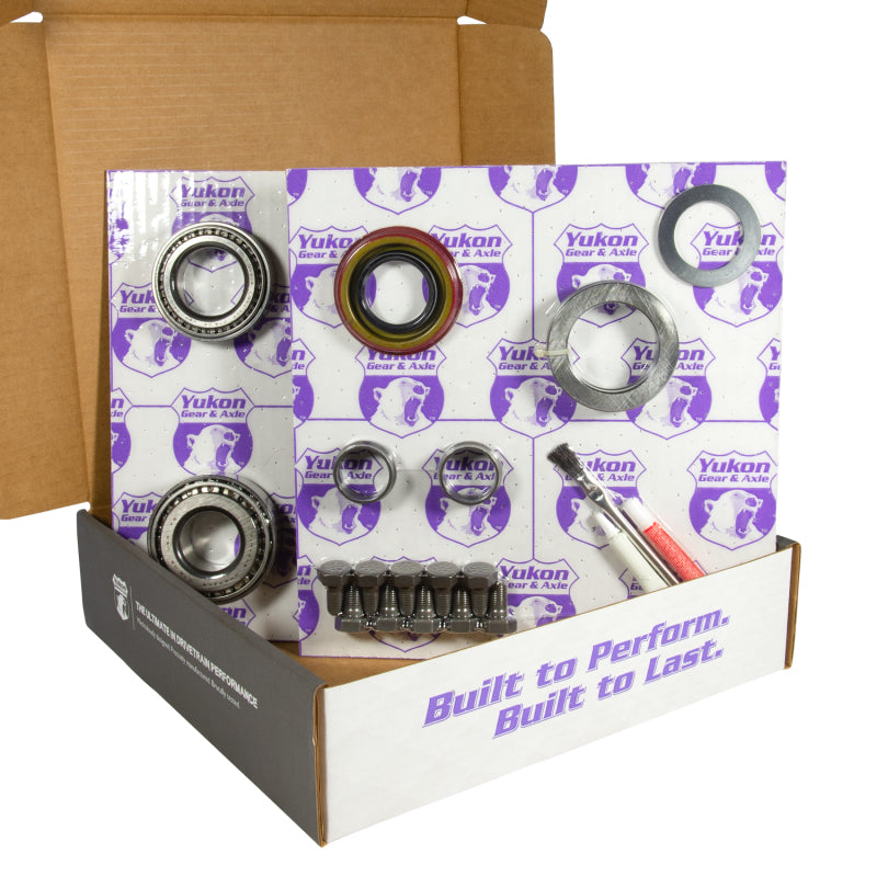Yukon Gear & Axle Yukon Gear 7.5in/7.625in GM 3.42 Rear Ring & Pinion Install Kit 2.25in OD Axle Bearings