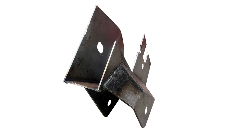 RustBuster Rust Buster 2004-2008 Ford F-150 Center Rear Frame Section with ward Leaf Spring Mount - Left