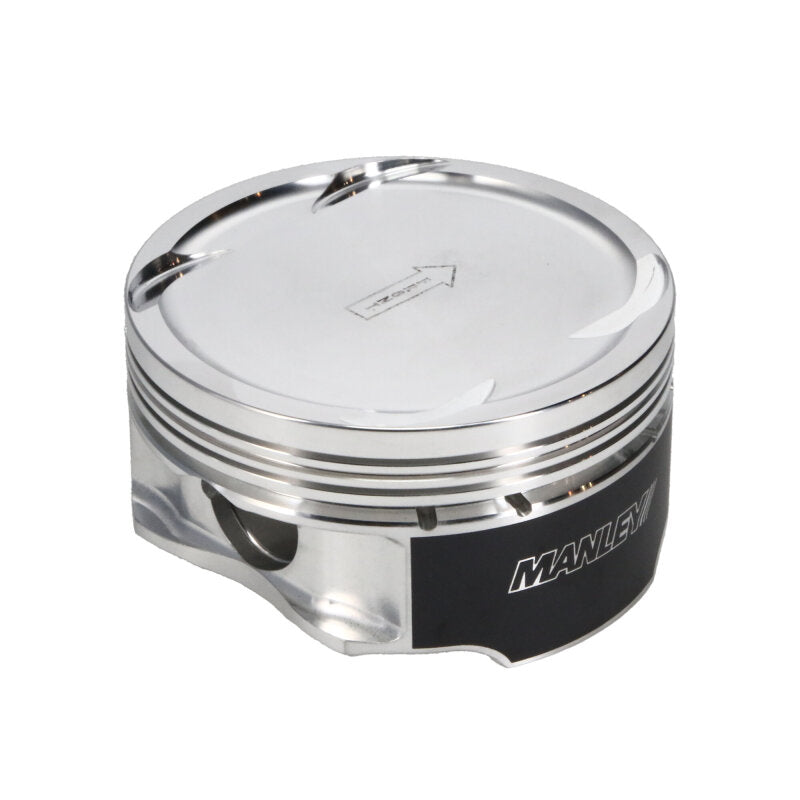Manley Performance Manley 03-07 Nissan 350Z/Maxima 81.4mm Stroker 96.50mm +1.0mm Bore 8.5:1 Dish Piston Set w/ Rings
