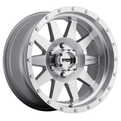 Method Wheels Method MR301 The Standard 17x8.5 +25mm Offset 6x5.5 108mm CB Machined/Clear Coat Wheel