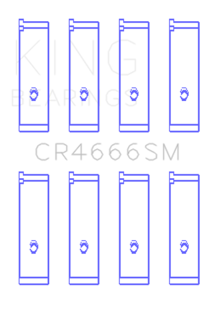 King Engine Bearings Toyota 1TR-FE/ 2TR-FE (Size 1.0) Connecting Rod Bearing Set
