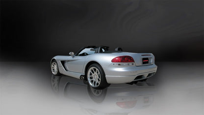 CORSA Performance Corsa 2003-06 Dodge Viper 8.3L Polished Sport Cat-Back Exhaust (3in Inlet for Use w/ Hi-Flow Conv.)