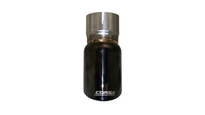 CORSA Performance Corsa Single Universal 2.5in Inlet / 3in Outlet Black PVD Pro-Series Tip Kit