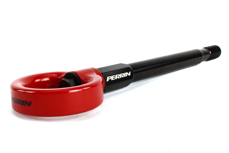 Perrin Performance PERRIN 08-14 Subaru WRX & STI / 08-11 Impreza / 05-09 Legacy Tow Hook Kit (Front) - Red