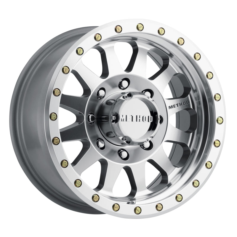 Method Wheels Method MR304 Double Standard 17x8.5 0mm Offset 8x170 130.81mm CB Machined/Clear Coat Wheel