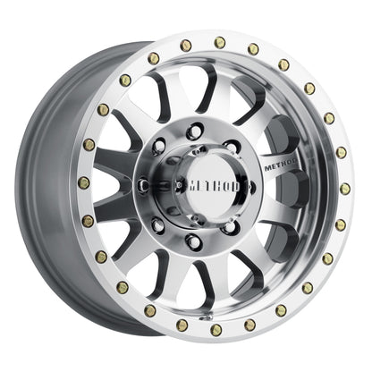 Method Wheels Method MR304 Double Standard 17x8.5 0mm Offset 8x170 130.81mm CB Machined/Clear Coat Wheel