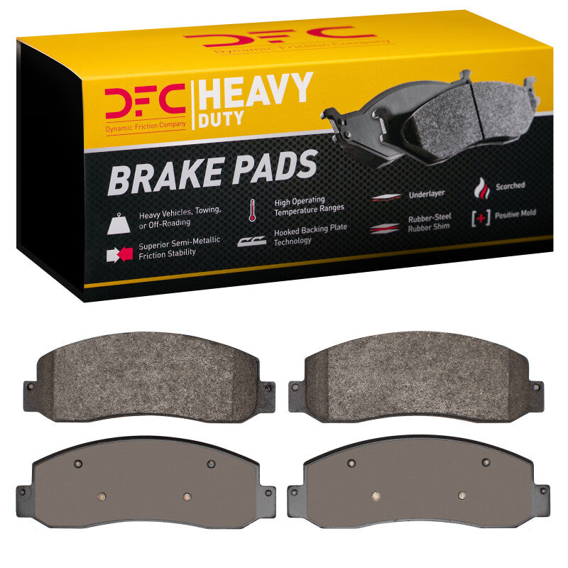DFC 05-12 Ford F-350 Super Duty 4WD Front Heavy Duty Pads - Semi Metallic