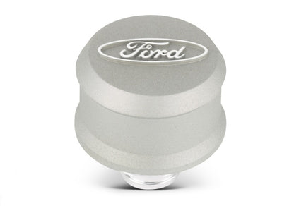 Ford Racing Grey Breather Cap w/ Ford Logo