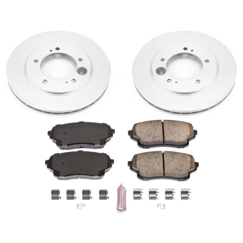 PowerStop Power Stop 04-06 Suzuki XL-7 Front Z17 Evolution Geomet Coated Brake Kit