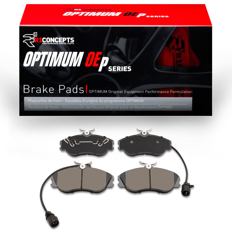 R1 Concepts R1 90-97 Audi V8 Quattro Front Optimum OE Brake Pads