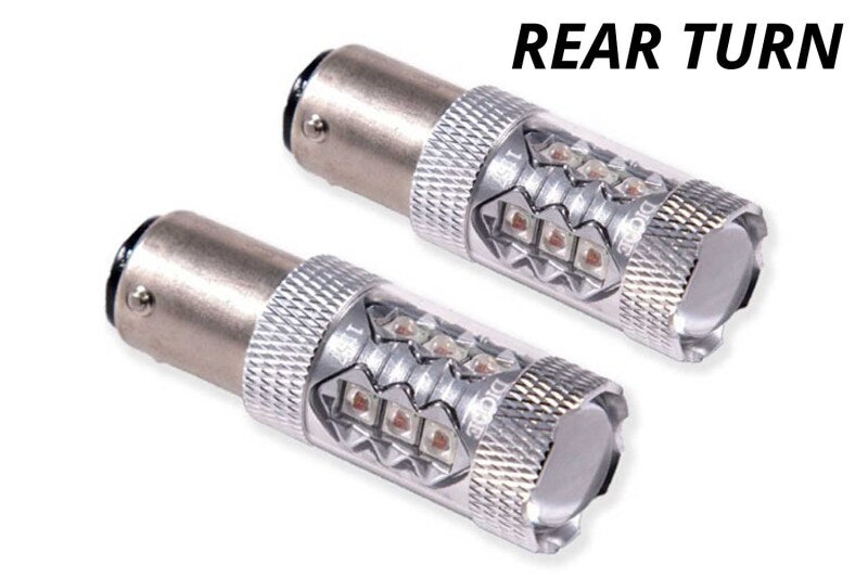 Diode Dynamics 1157 LED Bulb HP48 LED - Red (Pair)