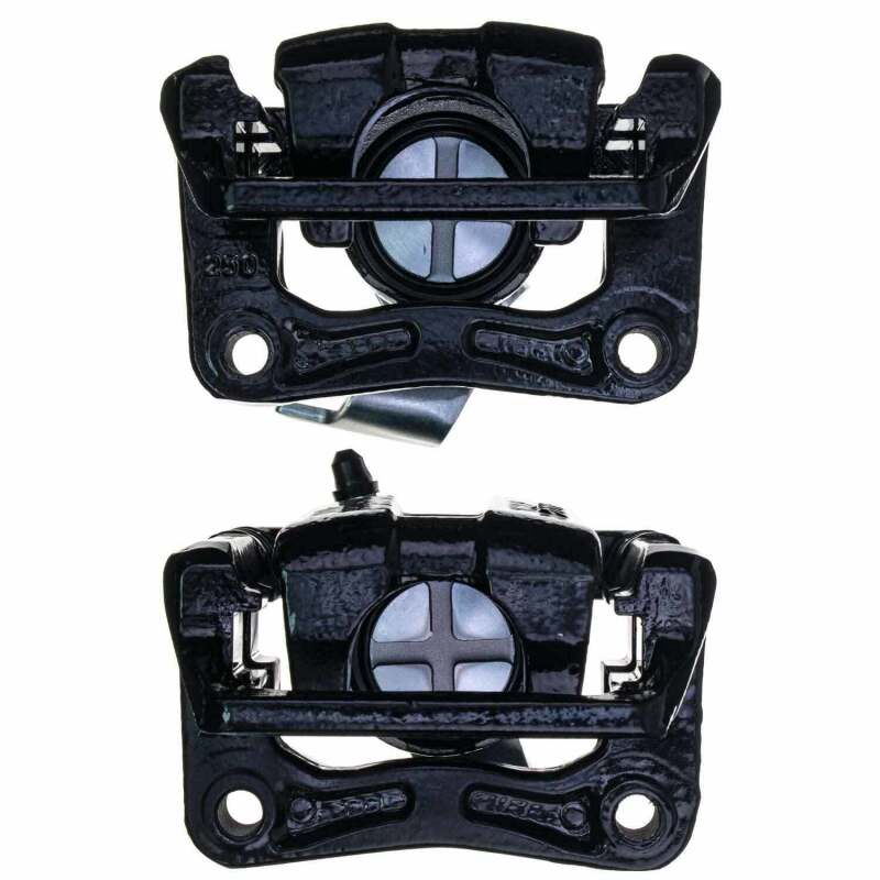 PowerStop Power Stop 09-14 Acura TSX Rear Black Caliper - Pair w/Bracket