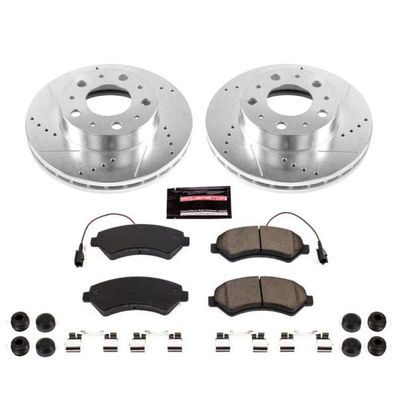 PowerStop Power Stop 14-19 Ram ProMaster 1500 Front Z23 Evolution Sport Brake Kit