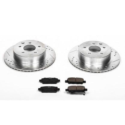 PowerStop Power Stop 03-05 Infiniti G35 Rear Z23 Evolution Sport Brake Kit
