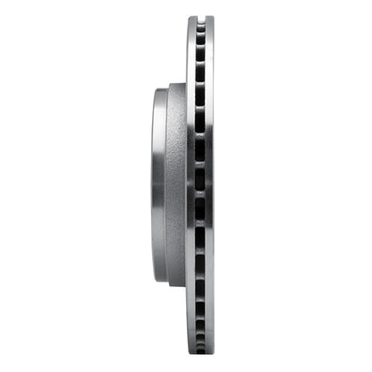 R1 Concepts R1 85-91 Audi 200 Quattro Rear Left Drilled & Slotted Silver Brake Rotor