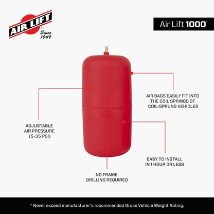 Air Lift 1000 Universal Air Spring Kit