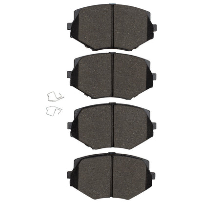 DFC 94-02 Mazda Miata Front Active Performance Pads - Low Metallic