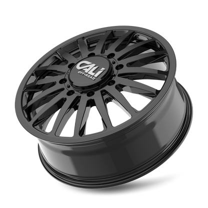 Cali Off-Road 9110D Summit Dually 20x8.25 / 8x165.1 BP / 115mm Offset / 121.3mm Hub Gls Blk Wheel