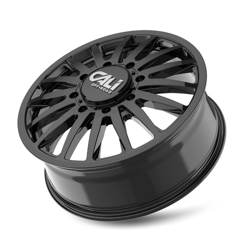 Cali Off-Road 9110D Summit Dually 22x8.25 / 8x165.1 BP / 115mm Offset / 121.3mm Hub Gls Blk Wheel