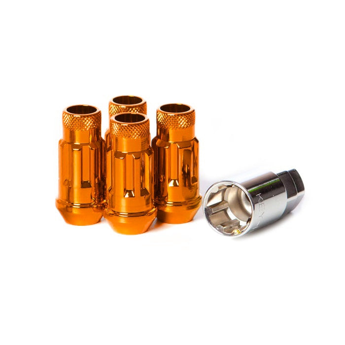 MUTEKI 32901O LUG NUTS KIT SR48 LOCK SET 12X1.25 48MM ORANGE