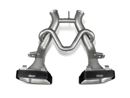 Akrapovic Akrapovic 14-17 McLaren 650S/650S Spyder Slip-On Line (Titanium) w/ Carbon Tips