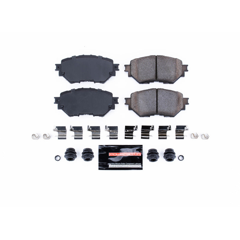 PowerStop Power Stop 14-17 Mazda 3 Front Z23 Evolution Sport Brake Pads w/Hardware
