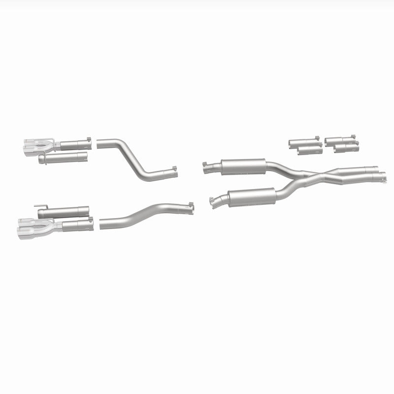 MagnaFlow 2017+ Dodge Challenger 409 SS Polished 3in Quad Tips Cat-Back Exhaust