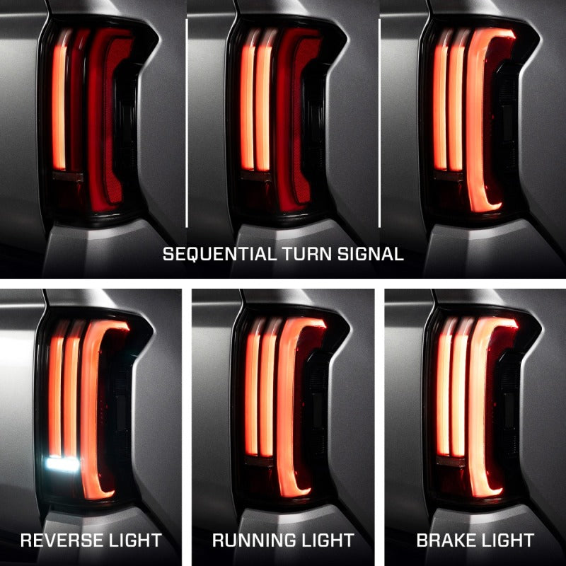 Form Lighting 24-26 Toyota Tacoma LED Tail Lights Red (pair)