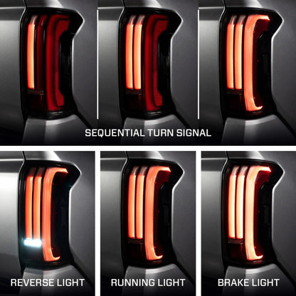 Form Lighting 24-26 Toyota Tacoma LED Tail Lights Red (pair)