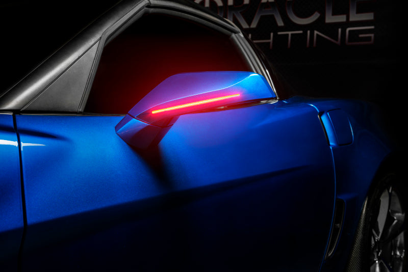 ORACLE Lighting Oracle 05-13 Chevrolet Corvette C6 Concept Side Mirrors - Unpainted - No Color
