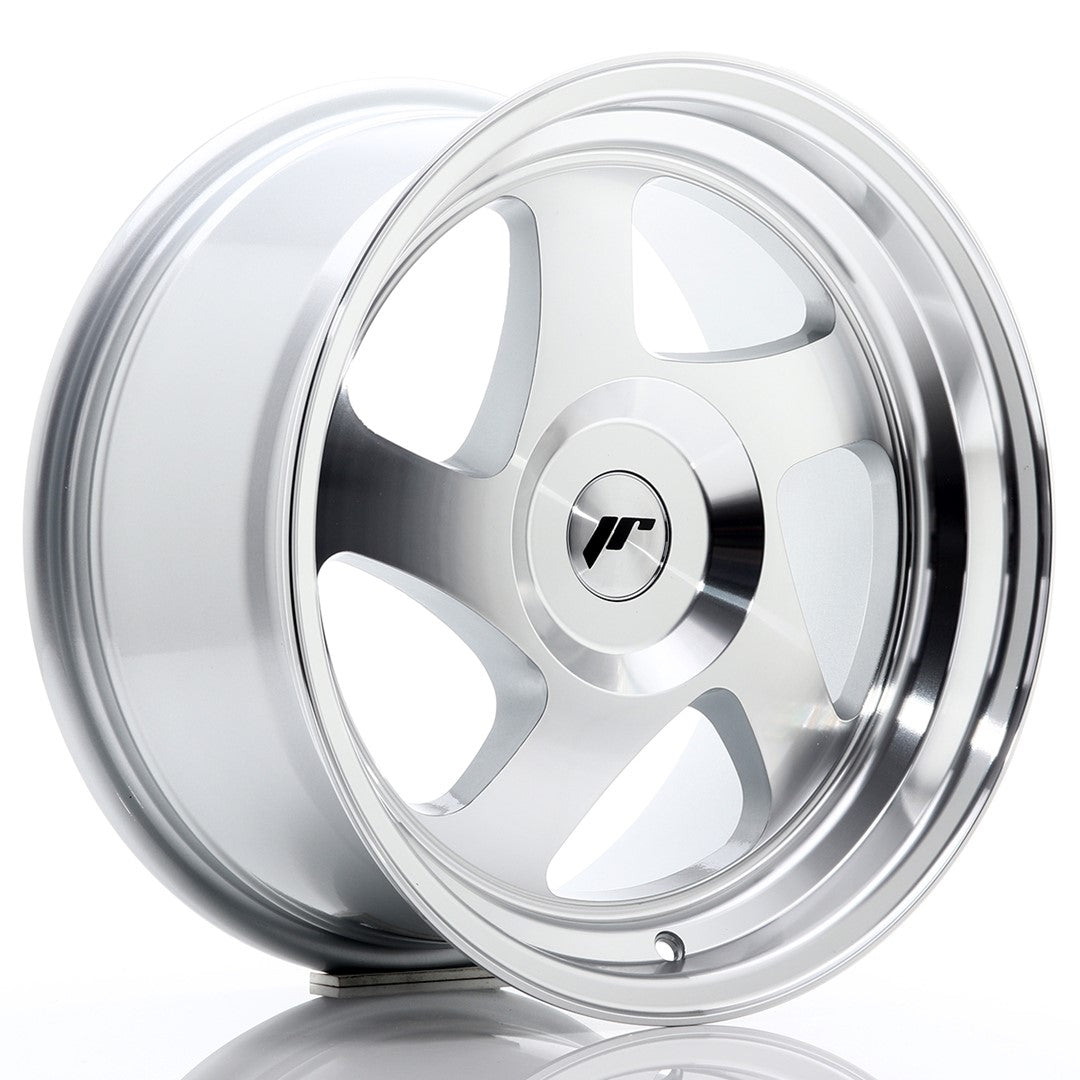 JR Wheels JR151680XX2574SM - JR15 16x8 ET25 BLANK Silver Machined Face